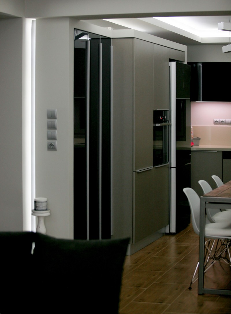 Великолепный дизайн квартиры в стиле минимализм от талантливого константиноса мораитакеса, ираклион, греция