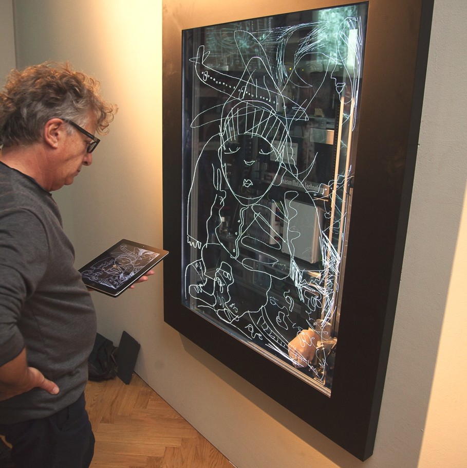 Великолепная выставка работ last train — потрясающая живопись алмазом по стеклу от ричарда арарда.