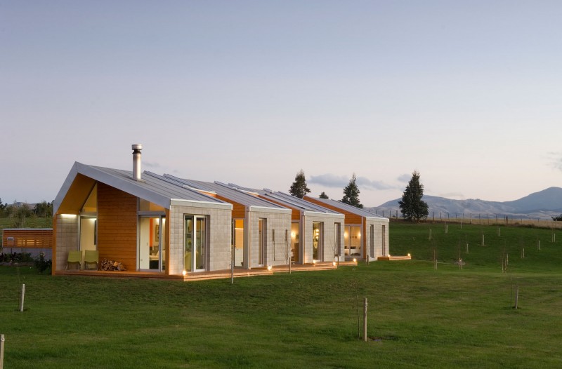 Деревенская умиротворенность: уютный cornege-preston house в martinborough, новая зеландия. дизайн bonnifait + giesen