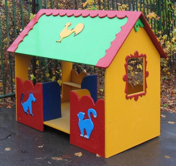 Лучшие примеры игровых домиков для детей на садовом участке