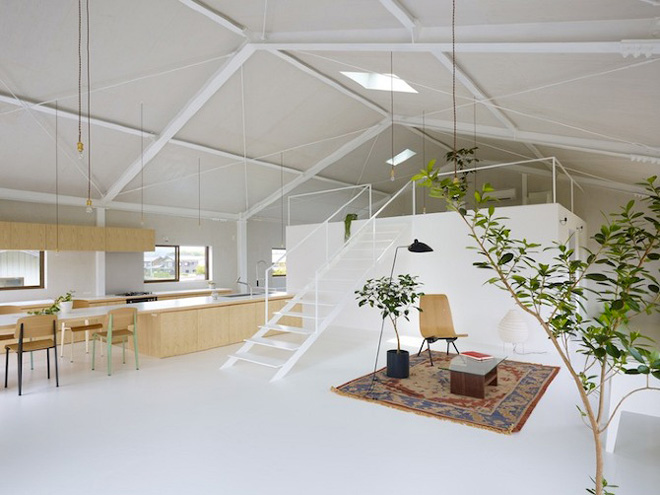 Скромный дом в йоро – недорогая роскошь в едином пространстве от студии airhouse design office