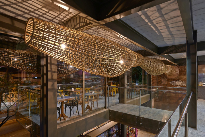 Интерьер магазина-кафе emporium santa – ненавязчивый дизайн с лёгкими элементами эпатажа