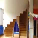 Вилла в хорватии: необычный дизайн лестницы