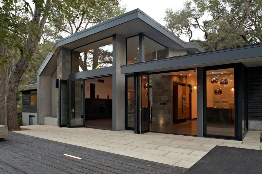 Дом в калифорнийском стиле: оригинальная реконструкция ранчо 50-х годов от арт-мастерской (fer) studio