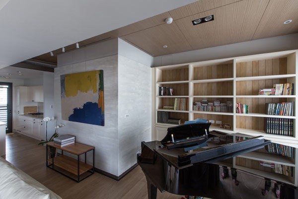 Элегантная квартира в исполнении pmk+designers – «между искусством и музыкой», тайвань