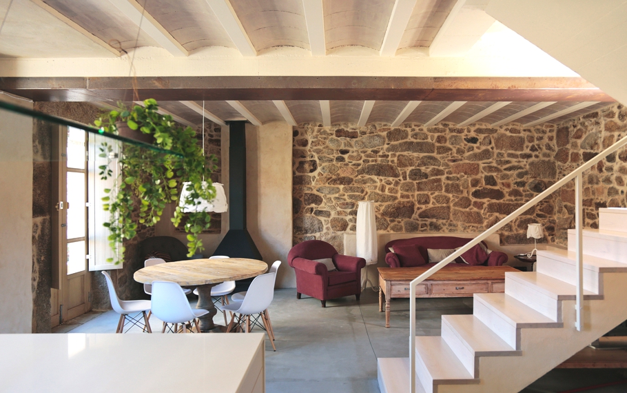 Восхитительный проект жилого дома rehabilitation house от агентства dom arquitectura, испания