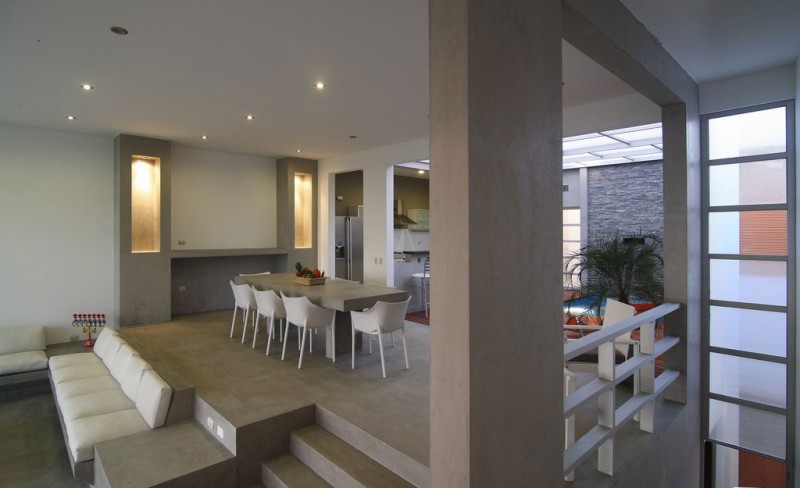 Вдохновляющее сочетание материалов и текстур – стильный casa spa от guerrero arquitectos, перу