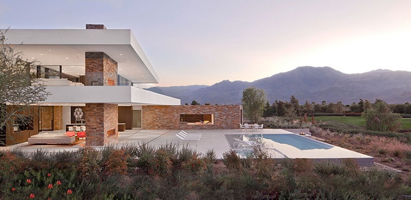 Мэдисон хаус – оазис в пустыне от студии xten architecture, палм-спрингс, калифорниия, сша