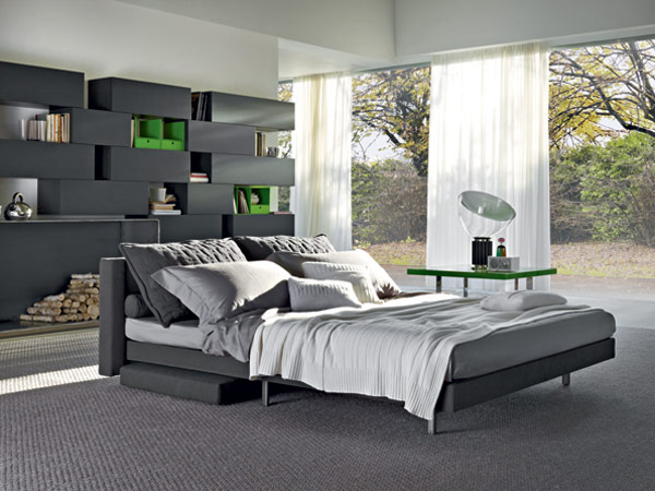 Два в одном: потрясающая конструкция дивана-кровати oz от дизайнера nikolia gallizia