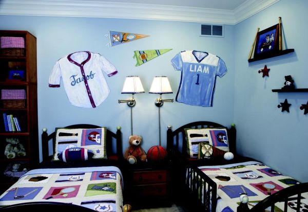 30 Современных и стильных идей для спальни мальчика – элегантный синий цвет всегда актуален