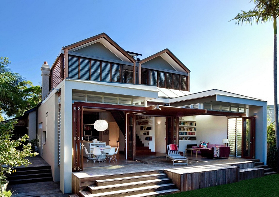 Элегантный дом с низким энергопотреблением от anderson architecture и mackenzie design studio, сидней, австралия