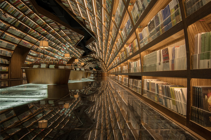 Интерьер книжного магазина zhongshuge: удивительное рядом