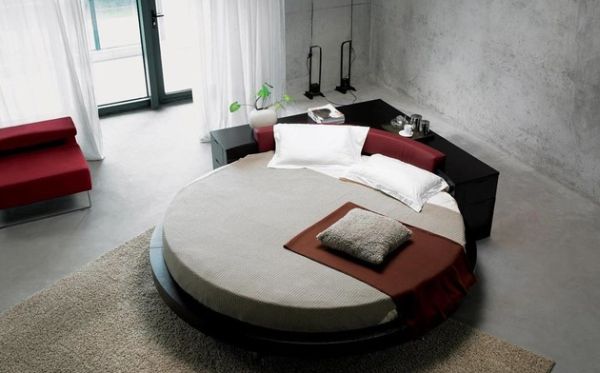 27 Круглых кроватей, способных оживить спальное место: совершенная форма и элегантность