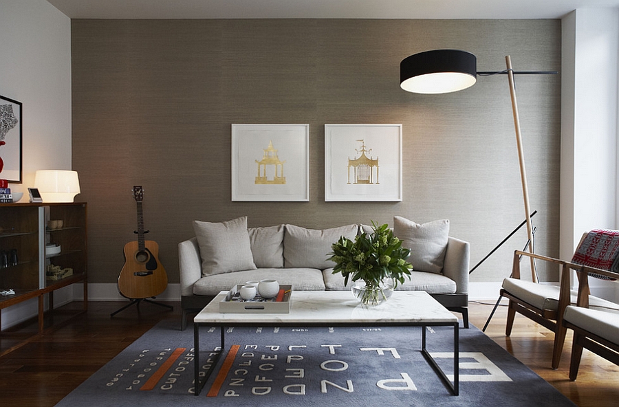 20 Великолепных гостиных комнат в стиле grasscloth: вы сможете что-то подобрать и для себя!