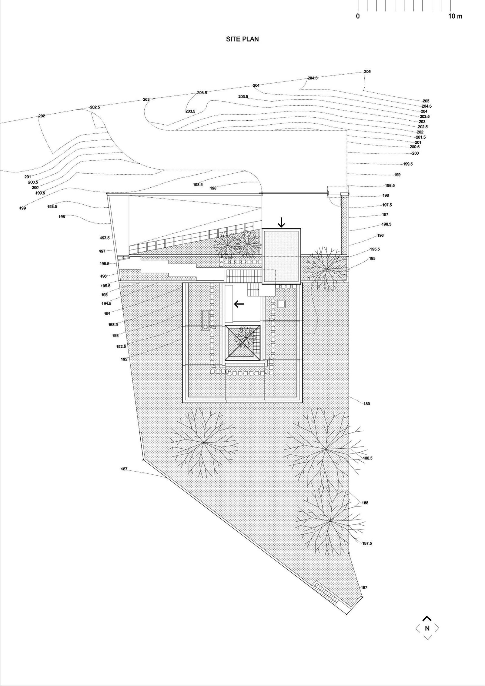 Эффектная спиральная структура резиденци по проекту петара мишковича и ваньи ристера