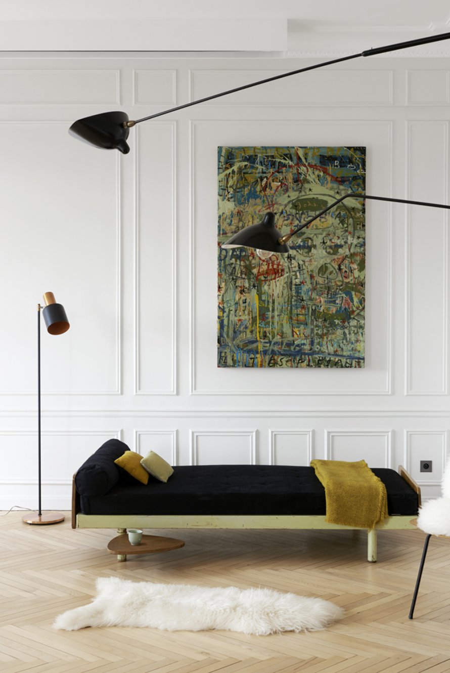 Дизайн интерьера парижской квартиры от жана-франсуа форе