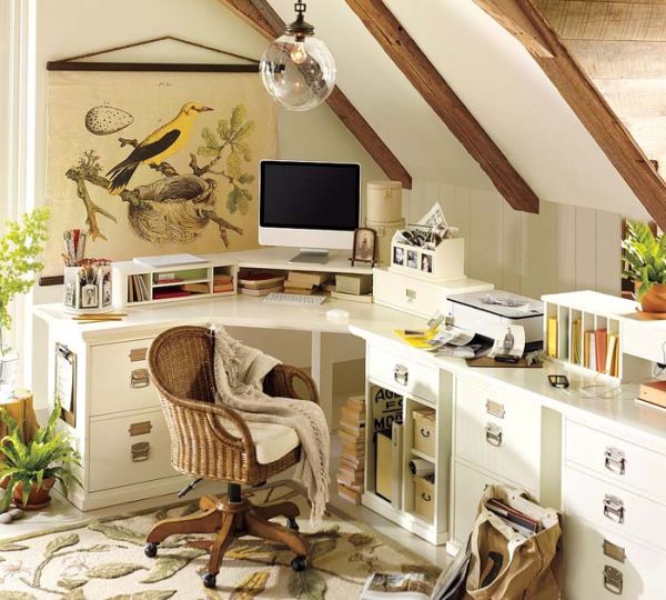 Используем пространство по максимуму или 20 идей домашнего офиса для небольших помещений