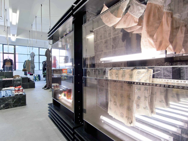 Интересные варианты оформления магазинов: потрясающий дизайн магазина archive, мельбурн