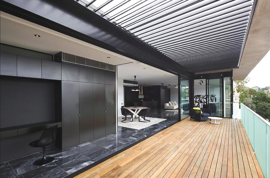 Проект yves ? шикарные апартаменты в пригороде сэрри-хилз от архитектурной фирмы jaa studio, австралия
