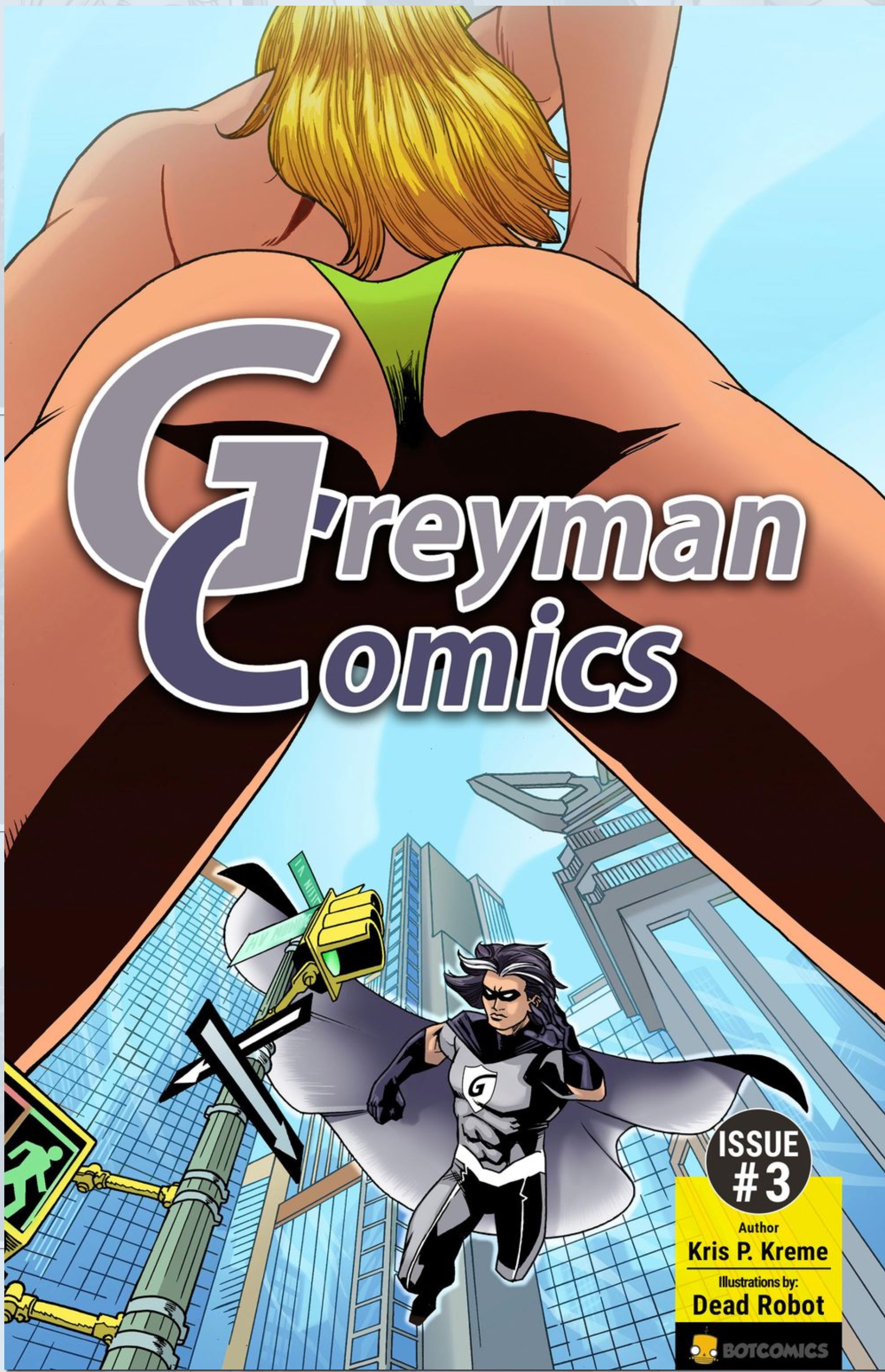 Kris P Kreme - Greyman Comics 3